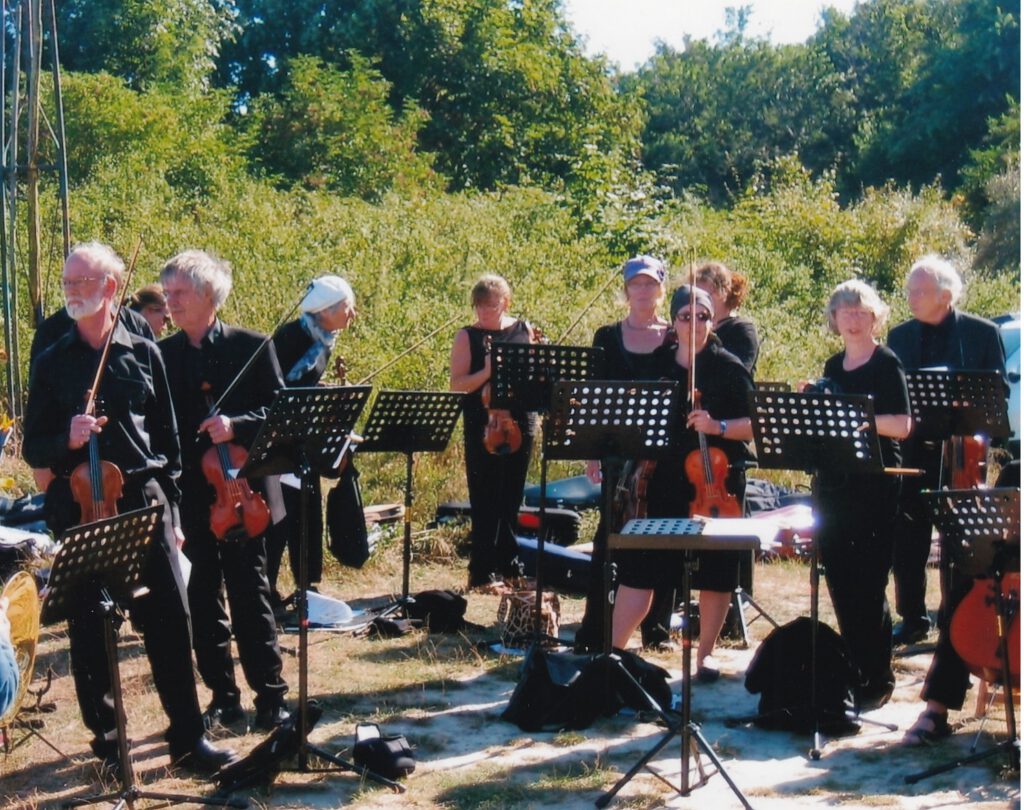 in Rügen auf der Klippe